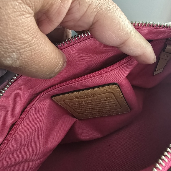 Coach Signature Cs Boston Bag - Picture 10 of 14